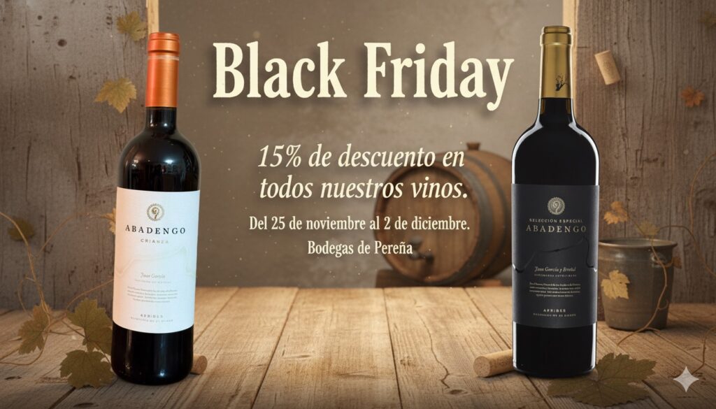 oferta vino arribes del duero - black friday - bodegas de pereña